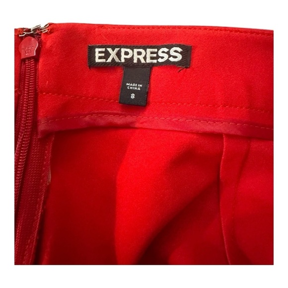 Express Asymmetrical Hem Skort - Picture 6 of 7